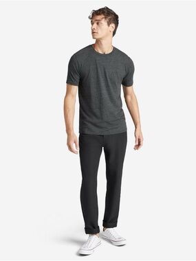 Goodlife Men’s Large Charcoal Gray Heather Tri-Blend Crew Neck T-Shirt NWT
